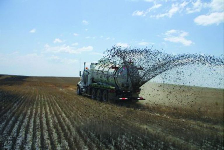 Figure 4 to spread waste faster, tanker trucks like the one pictured replaced ag spreaders 